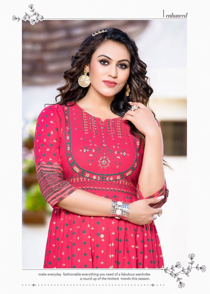 Sunrise Vol 2 By Hirwa Long Kurtis Catalog